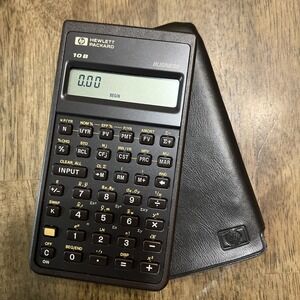 Vintage HP Hewlett Packard HP-10B Working Business Calculator